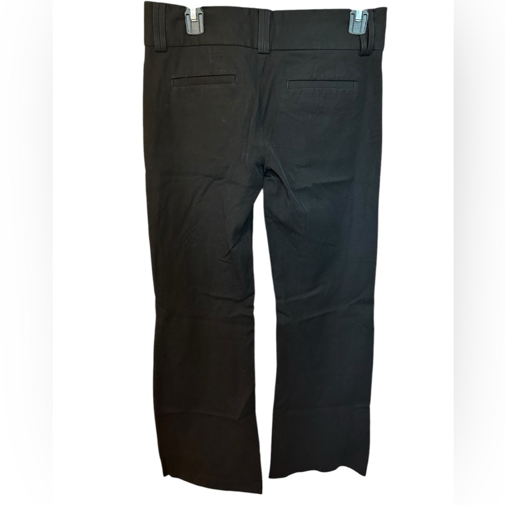 Banana Republic sz 6 The Sloan Fit Pants Flat front  black stretchy - Picture 6 of 12